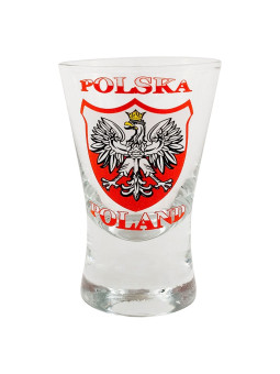 Shot glass X - coat of arms 40 ml