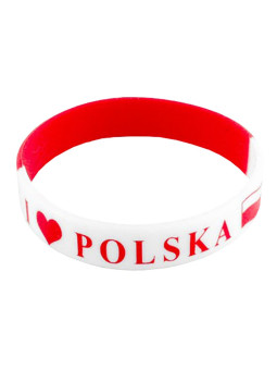 Small silicone wristband Poland