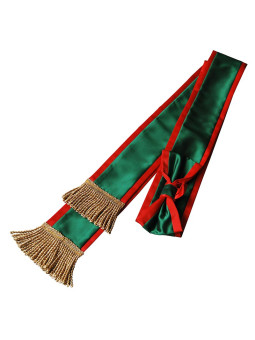 Ribbon sash for the spar for the banner of the Polish Hunting Association with a bow