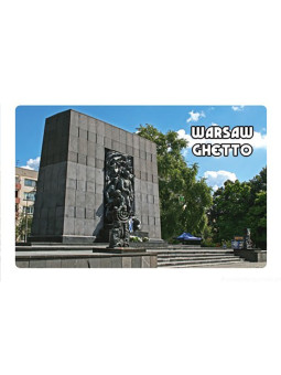 3D fridge magnet Warsaw Ghetto