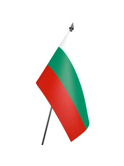 Le drapeau de la Bulgarie 15 x 24 cm