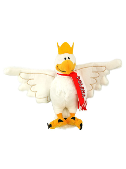 Plush toy mascot Eagle Poland