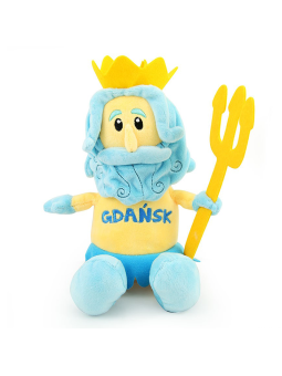 Plush toy mascot Gdansk Neptune