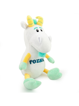 Plush toy mascot Poznan goat