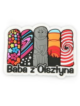 Gummi magnet Baba från Olsztyn