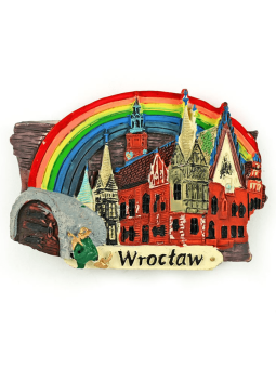 Fridge magnet Wroclaw Town hall