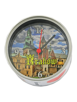 Horloge dans un cannette Cracovie