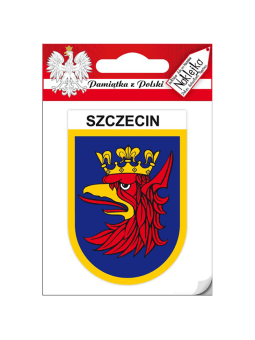 Sticker coat of arms of Szczecin