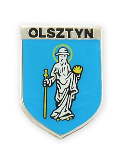 Pin, pin coat of Olsztyn