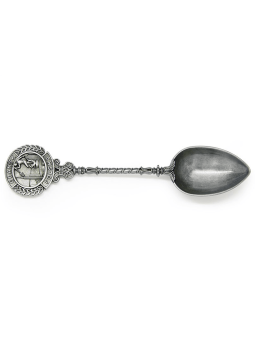 Decorative metal spoon GDAŃSK