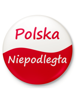 Magnete da frigorifero a bottone Polonia Independent