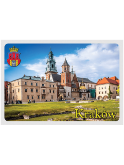 Carte postale 3D Cracovie Wawel