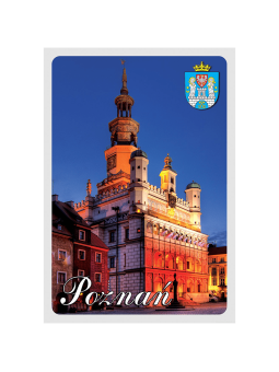 Postcard 3D Poznan Town Hall