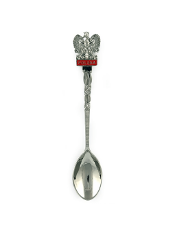 A spoon in a case - Polska Orzeł