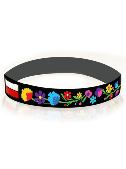 Polish folk silicone bracelet