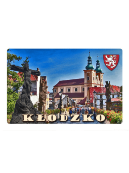 Magnete del frigorifero con effetto 3D Kłodzko