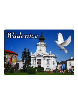 Fridge magnet with a 3D Wadowice effect