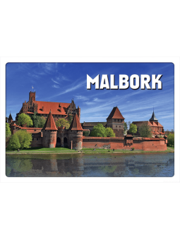 3D postcard Malbork