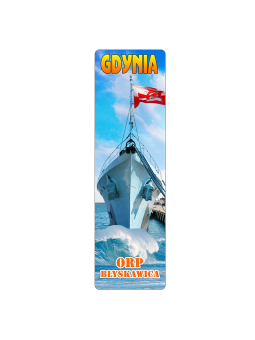 Karta 3D knihy - Gdynia ORP Błyskawica