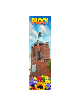 Bookmark for 3D book - Płock
