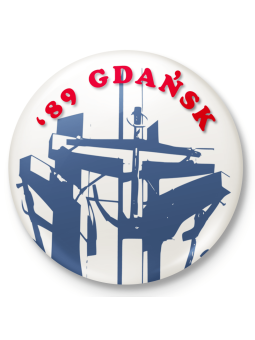 Button-badge, pin '89 Gdańsk