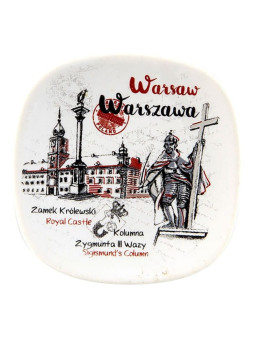 Керамичен магнит за хладилник Warsaw Zygmunt