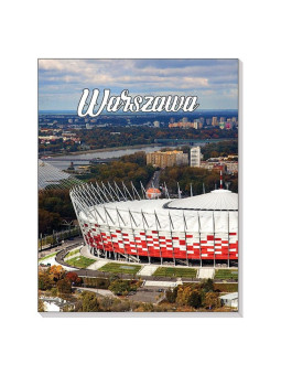 Cahier magnétique 3D Stade National de Varsovie