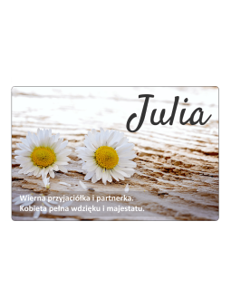 Chladnička magnet - Julia