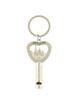 Wroclaw whistle keyring