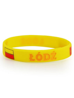 Silicone bracelet Lodz