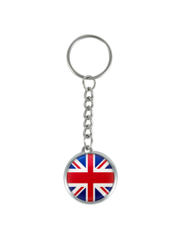 Great Britain flag keychain