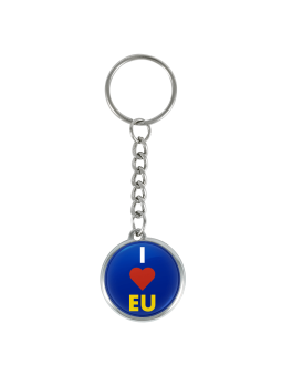 I ❤️ EU key ring