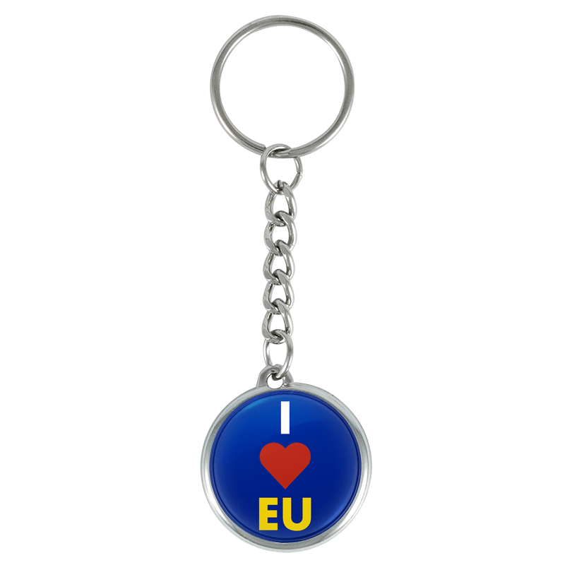 I ❤️ EU key ring