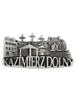 Imán de nevera panorama de Kazimierz Dolny