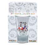 A folk glass 35 ml - Krakowiacy