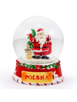 Snow globe Santa Claus 65 mm