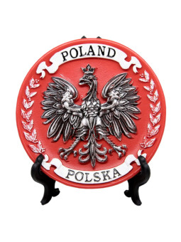 Assiette décorative Pologne - grande