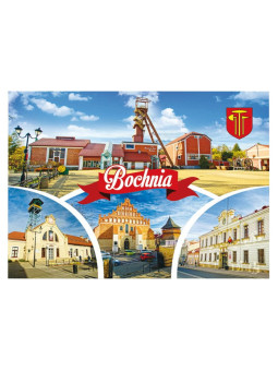 Bochnia postcard