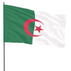 Algeria flag 70 x 110 cm