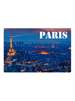 Imán de nevera Panorama de París