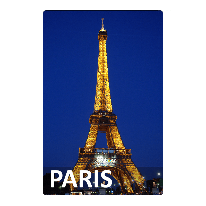 Fridge magnet Paris Eiffel Tower