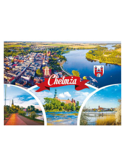 Chełmża postcard