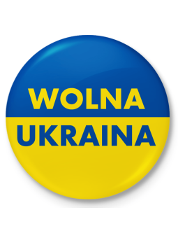Button badge Free Ukraine