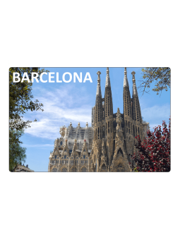 Μαγνήτης ψυγείου Barcelona Sagrada Familia