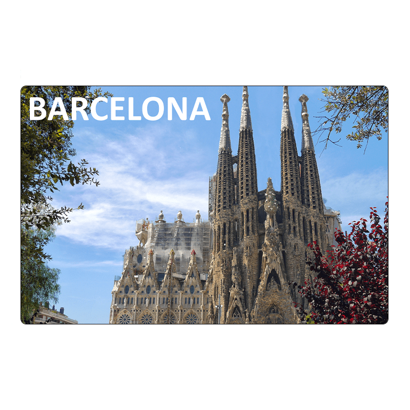 Barcelona Sagrada Familia fridge magnet