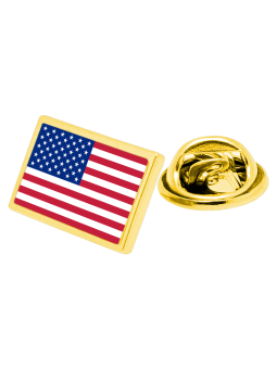 United States of America flag badge