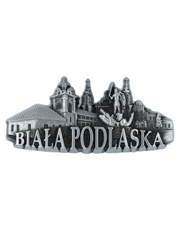 Fridge magnet panorama of Biała Podlaska