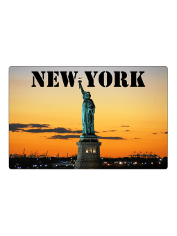 New York Statue of Liberty fridge magnet