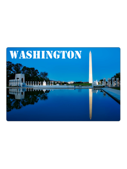 Магнит на холодильник Вашингтона - памятник Вашингтону