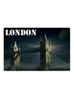 Ledusskapja magnēts Londona - Londonas tilts